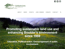 Tablet Screenshot of planboulder.org